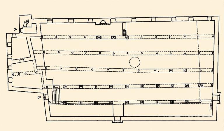 Sivrihisar Ulucamii’nin planı