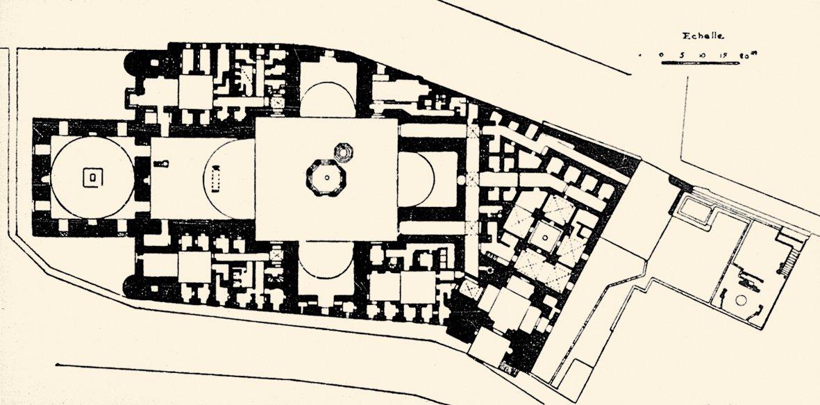 Sultan Hasan Medresesi’nin planı