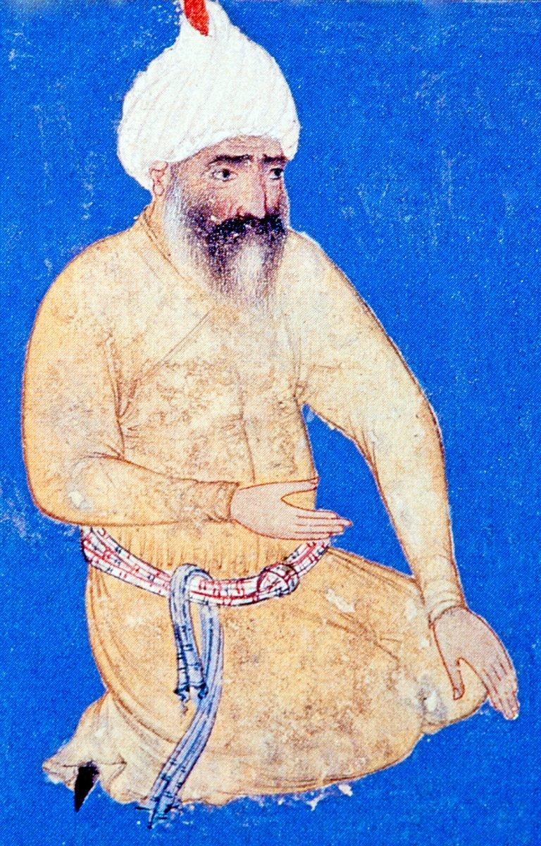 Hâtifî’nin Behzad tarafından yapılan bir tasviri (Cenova Prens Sadreddin Ağa Han Koleksiyonu, nr. M. 192)