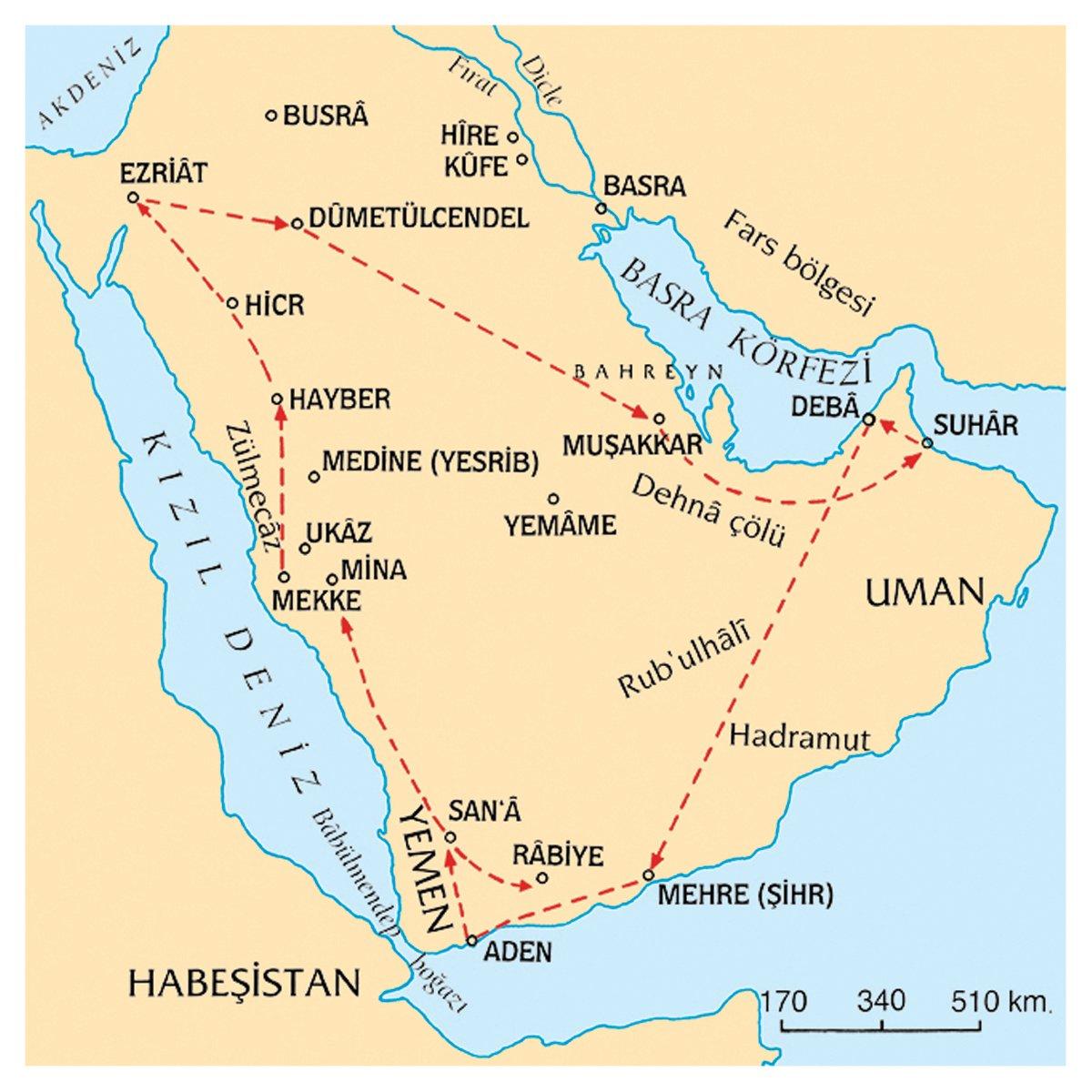 Arabistan’da kurulan panayır yerleri