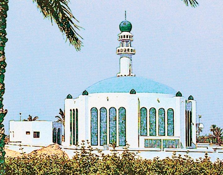 Şârika Havaalanı’nda modern bir cami