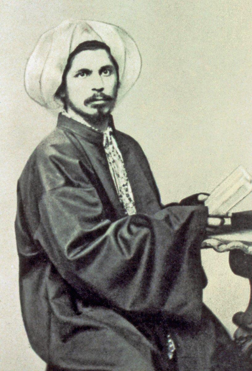 Ali Suâvi ulemâ kisvesiyle