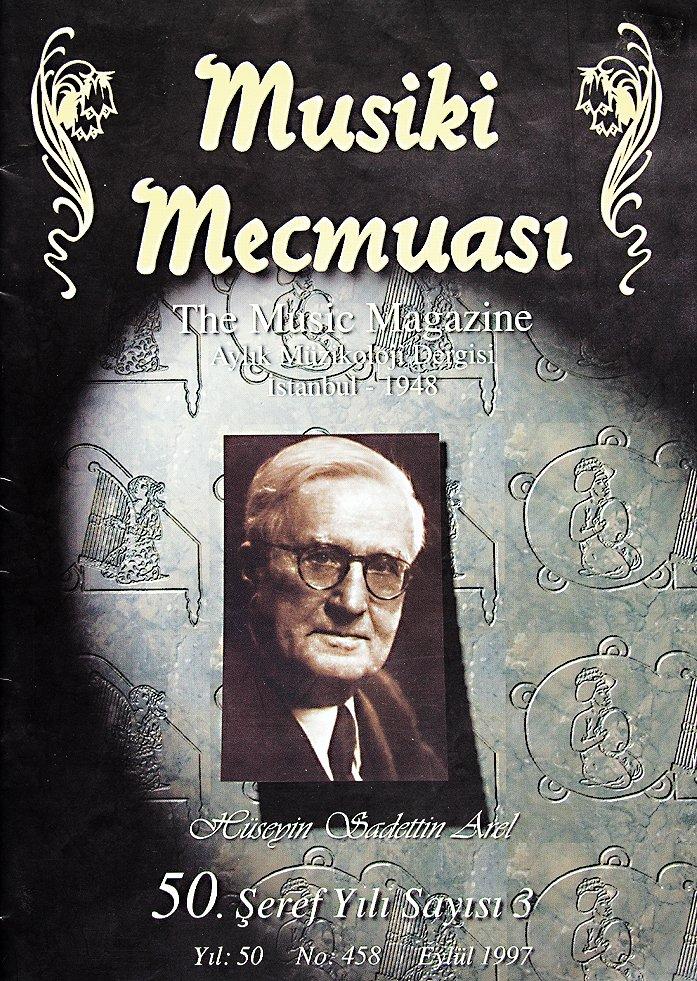 Musiki Mecmuası’nın yeni dönem sayılarından birinin kapağı