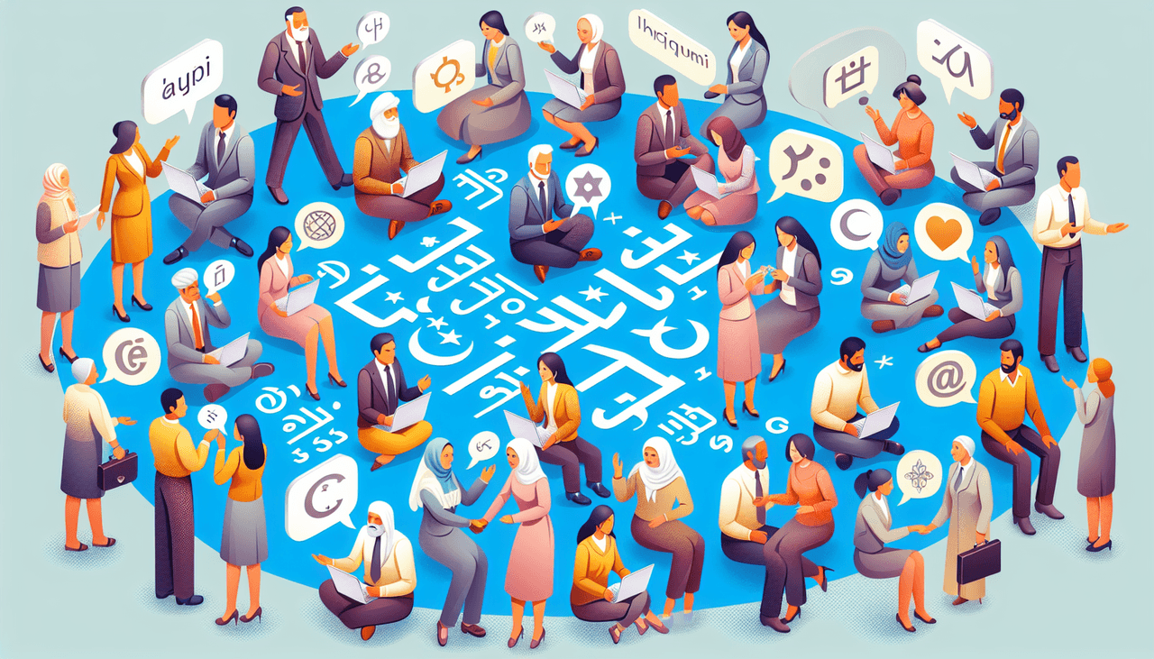 People from different Turkic countries communicating easily with the Common Turkic Alphabet