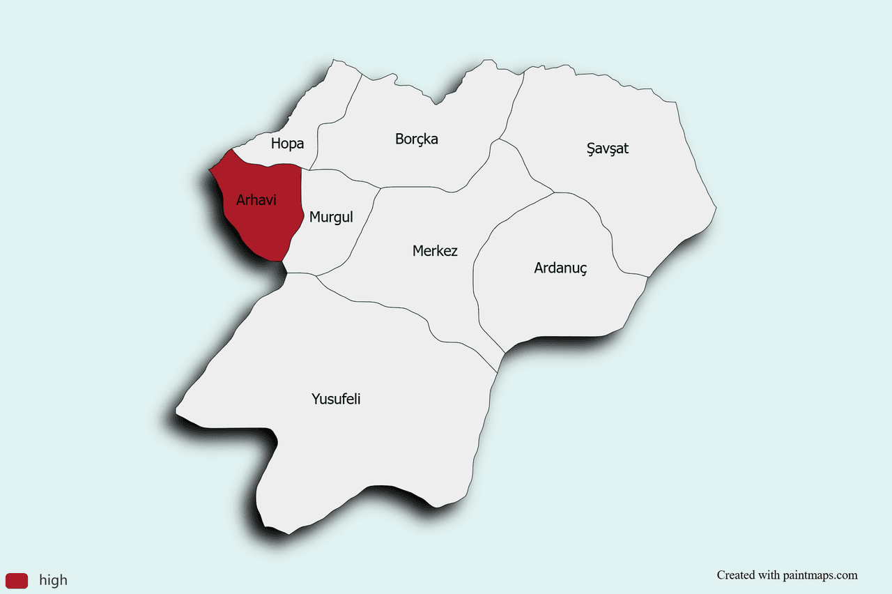 Artvin Map Chart (1).png