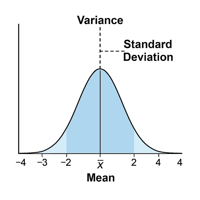 Average Variation Variance and Standard Deviation | KÜRE Encyclopedia