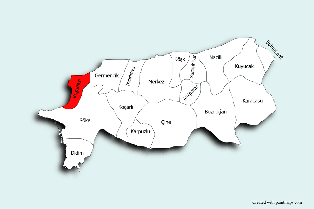 Aydin Map Chart.png
