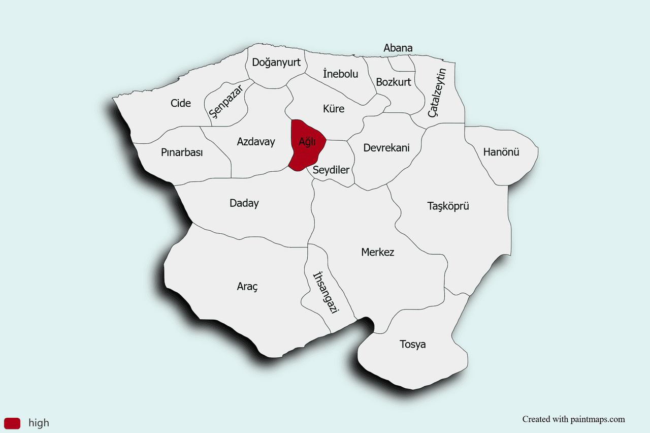 Kastamonu Map Chart (1).png