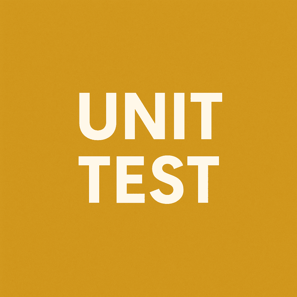 Software Unit Testing 