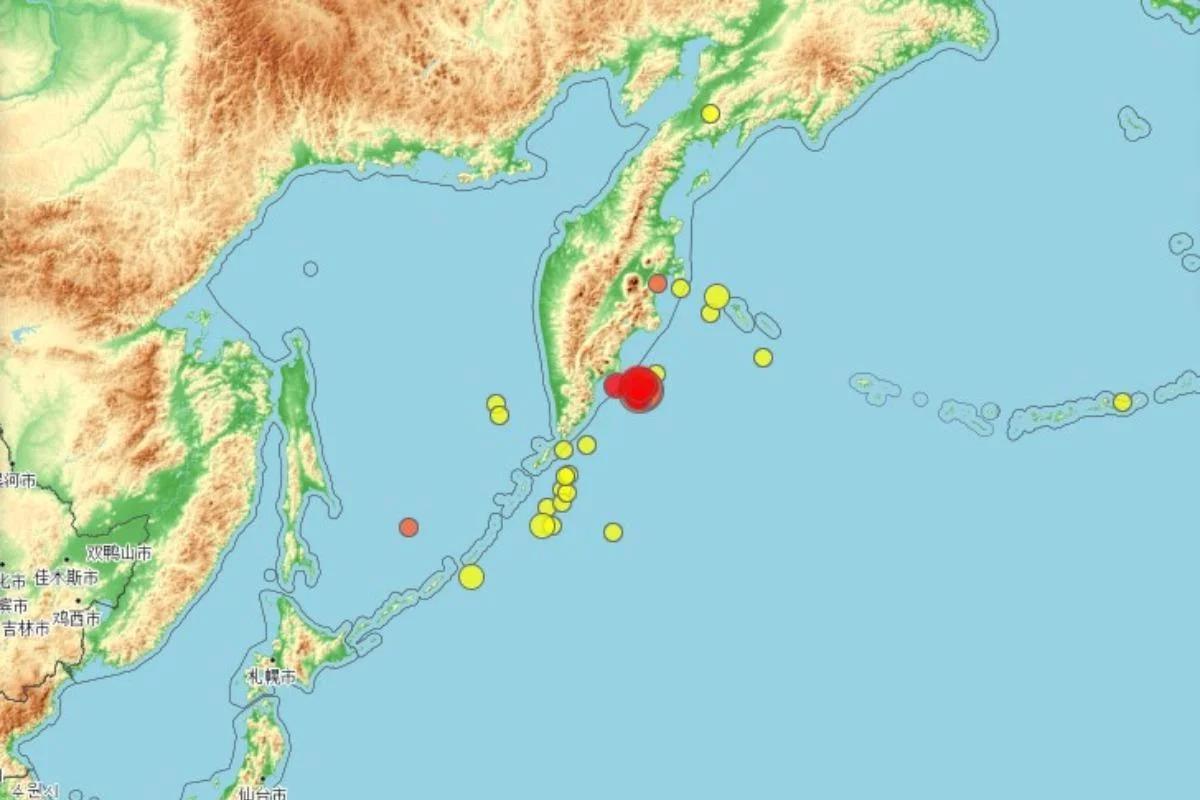 Kamchatka Earthquakes (2025) image