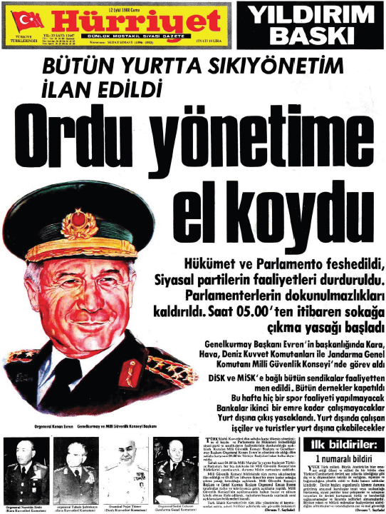 12 Eylül 1980 Darbesi