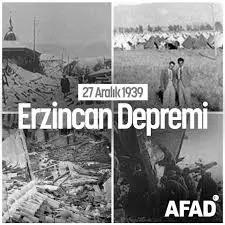 Erzincan Depremi (27 Aralık 1939)