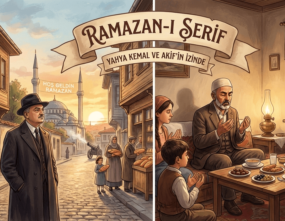 Yahya Kemal'in ve Mehmet Akif’in Ramazan Temsilleri