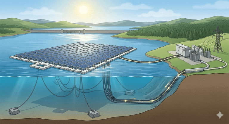 Floating Solar Power Plants | KÜRE Encyclopedia