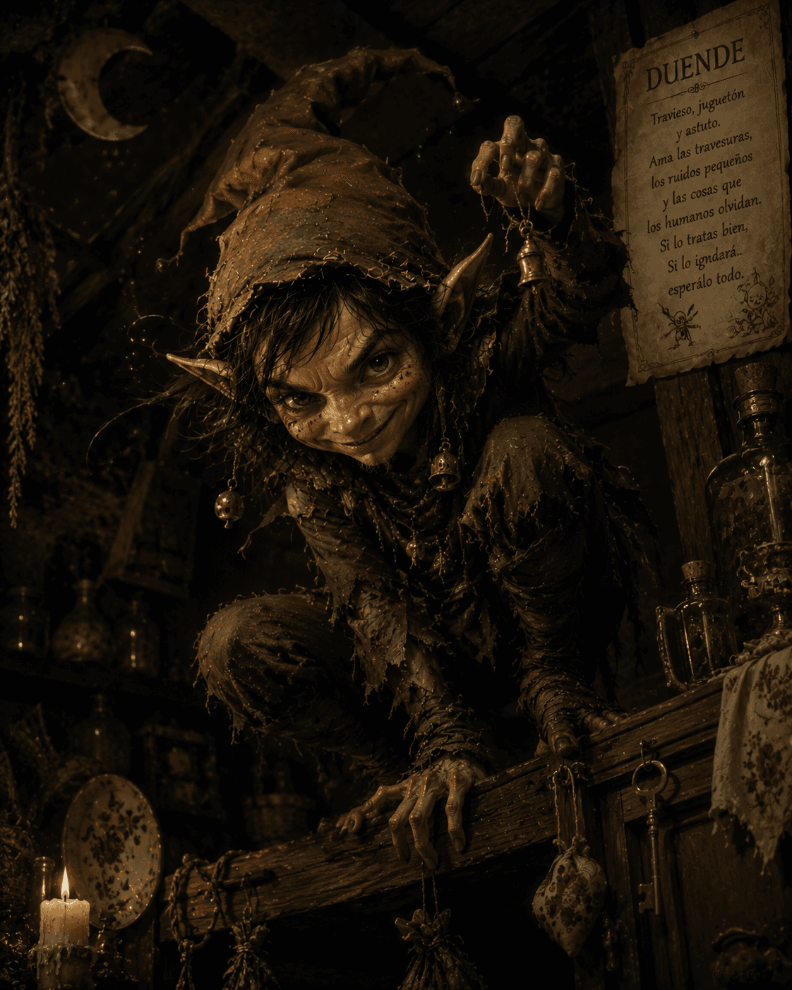 Bir Duende tasviri 