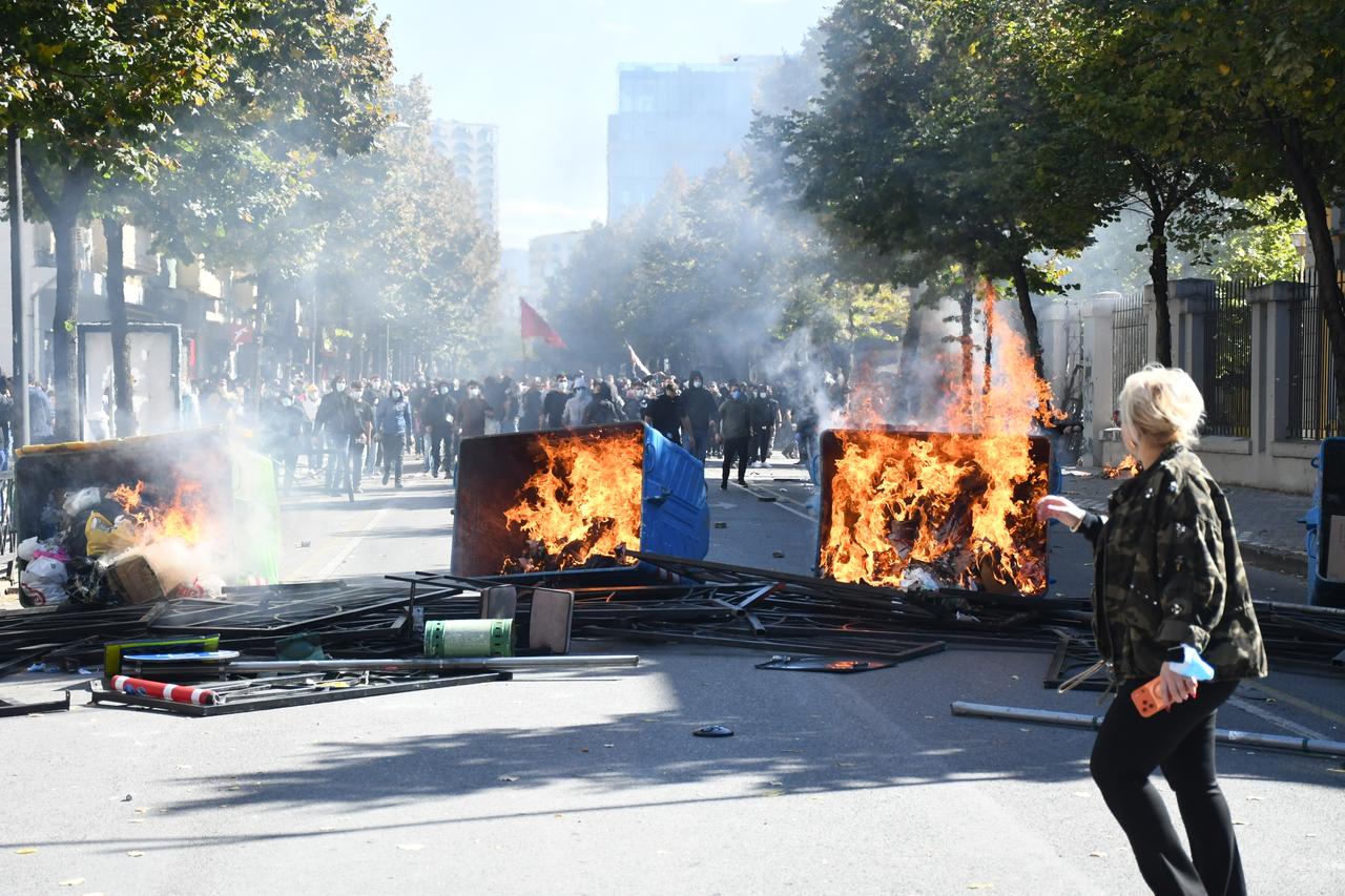 Arnavutluk Öğrenci Protestoları (Ekim, 2026) image