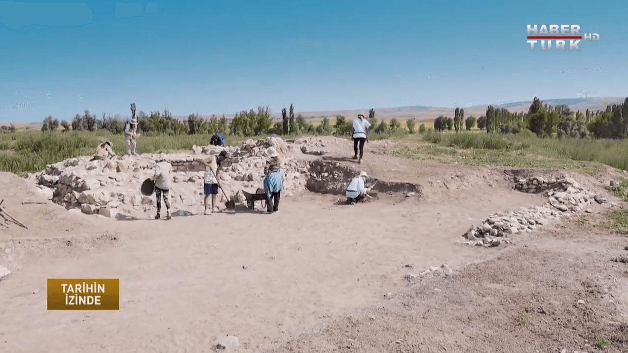 Eskiyapar Höyüğü kazı alanı