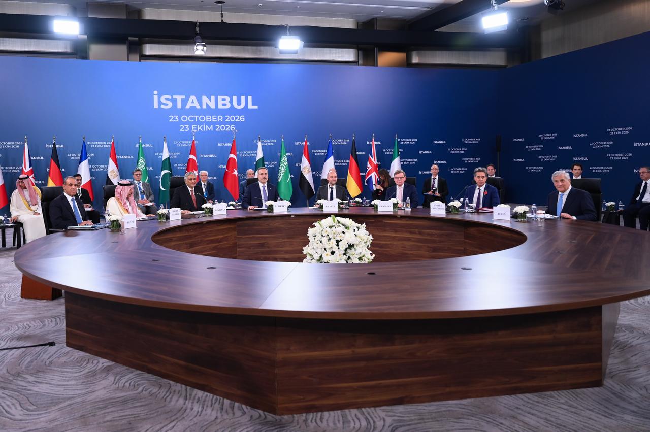 R4+E3 Dışişleri Bakanları Toplantısının genel görünümü