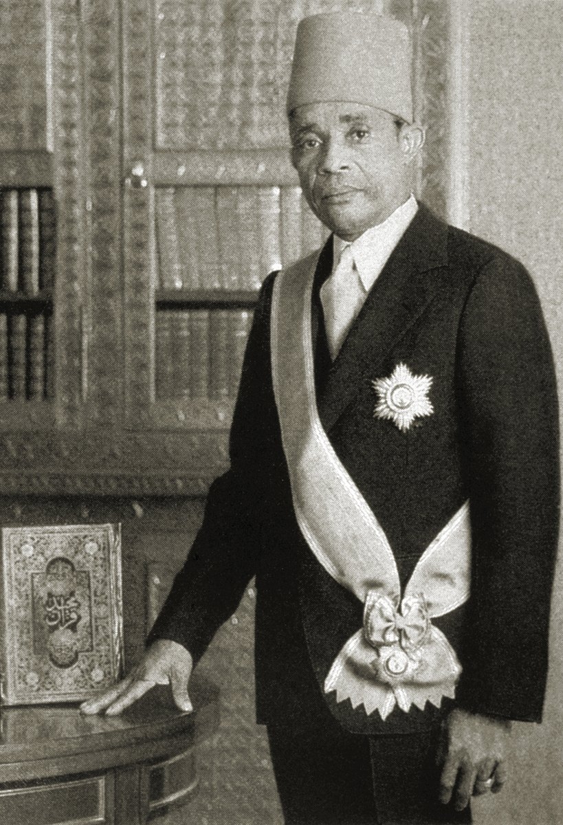 Komor Adaları Devleti’ninilk cumhurbaşkanı Ahmed Abdullah