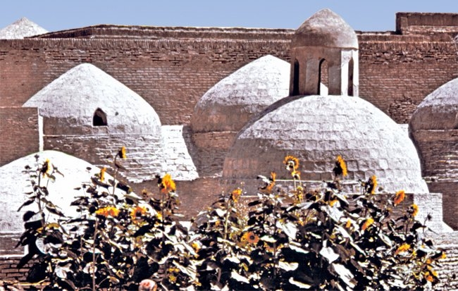 Topak çadır tarzında evler – Buhara/Özbekistan