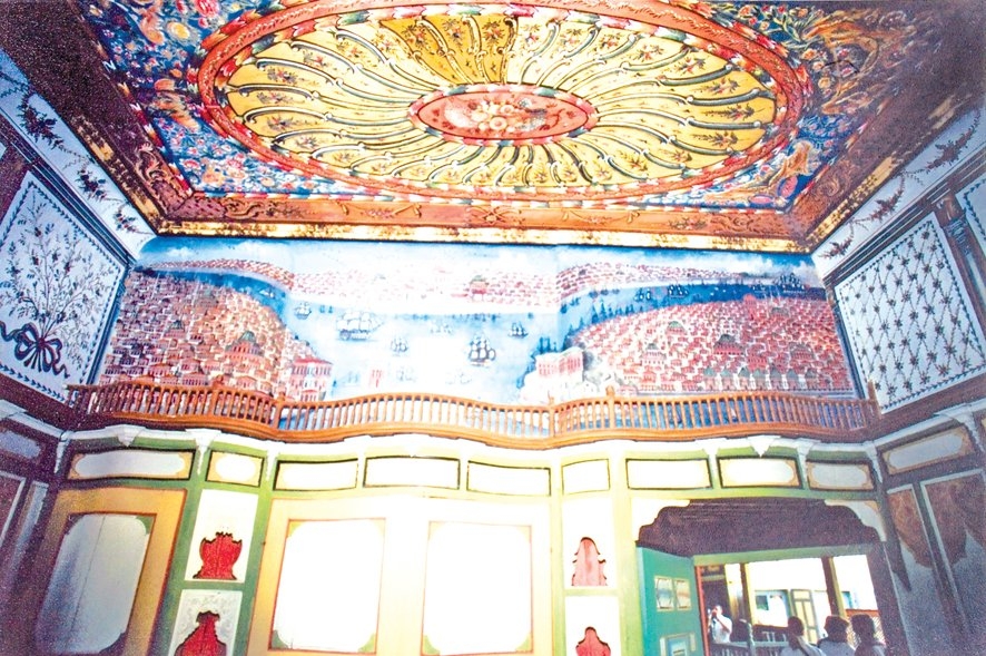 Birgi Çakır Ağa Konağı’nın içinden bir görünüş