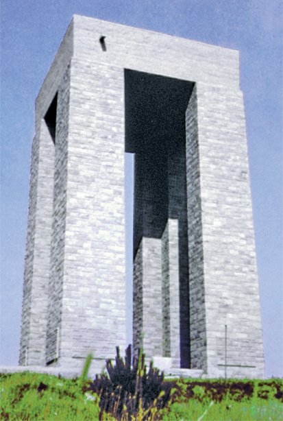 Çanakkale şehidleri anısına dikilen âbide