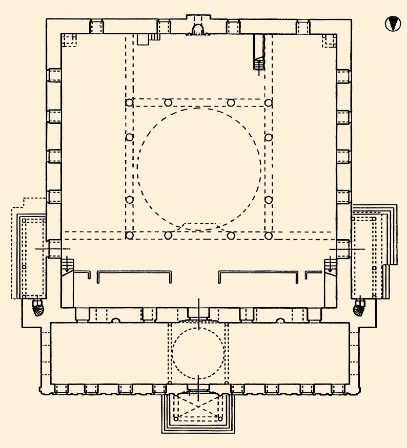 Çorum Ulucamii’nin planı