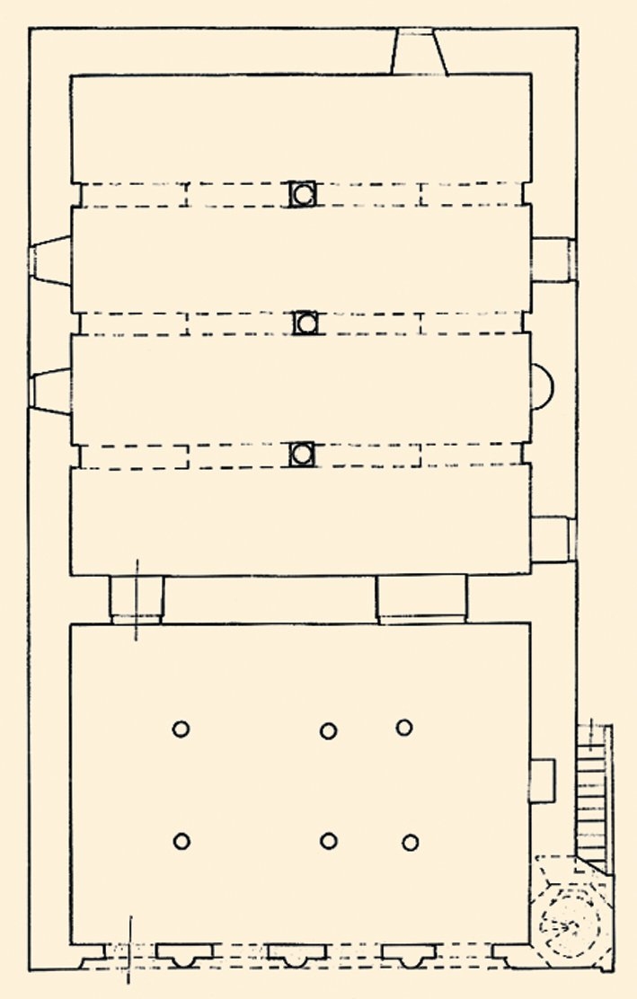 Afşin Ulucamii’nin planı