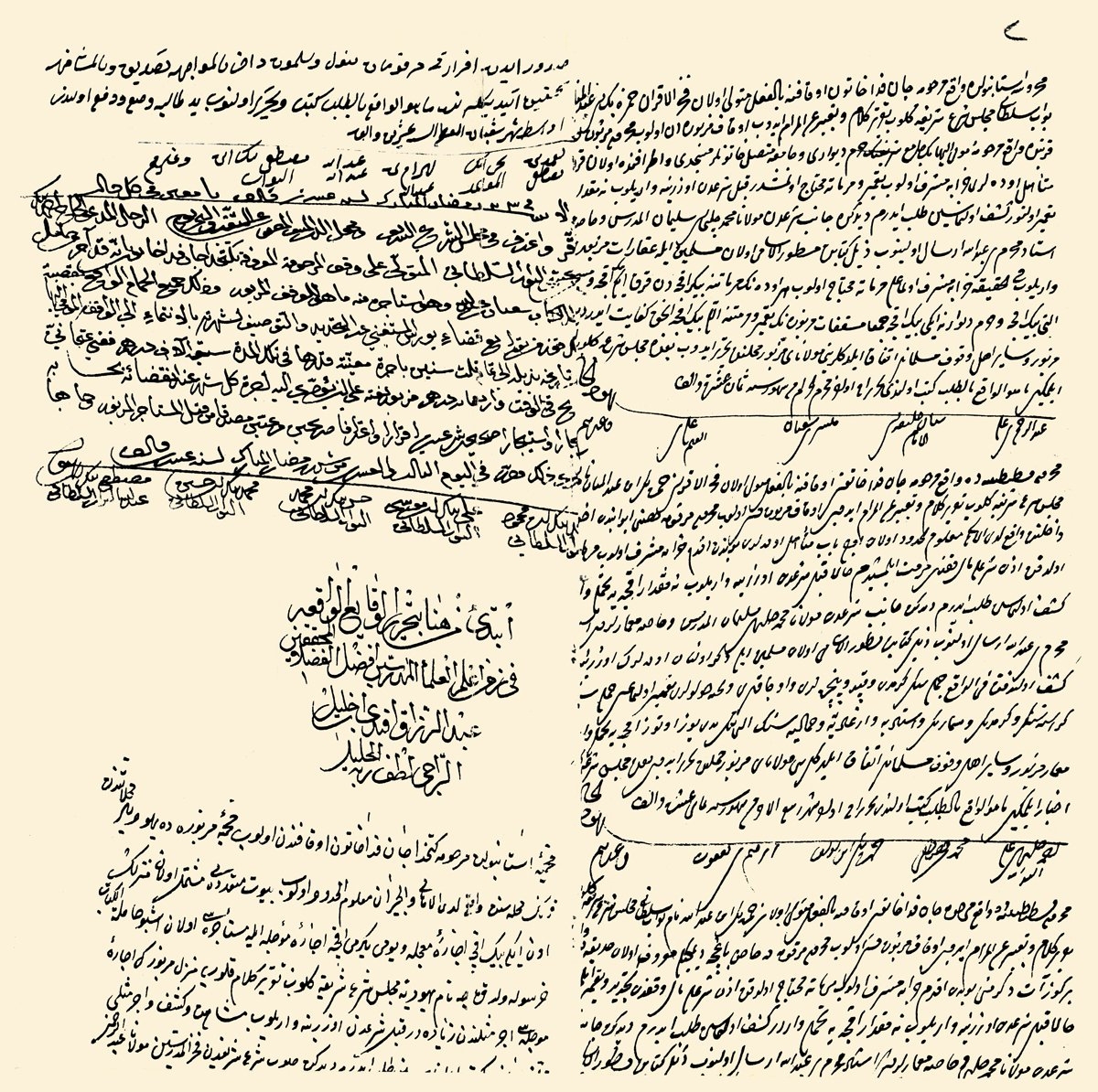 Canfedâ Hatun evkafının sicil kayıtları(İstanbul Şer‘iyye Sicilleri Arşivi, nr. 4, s. 2)