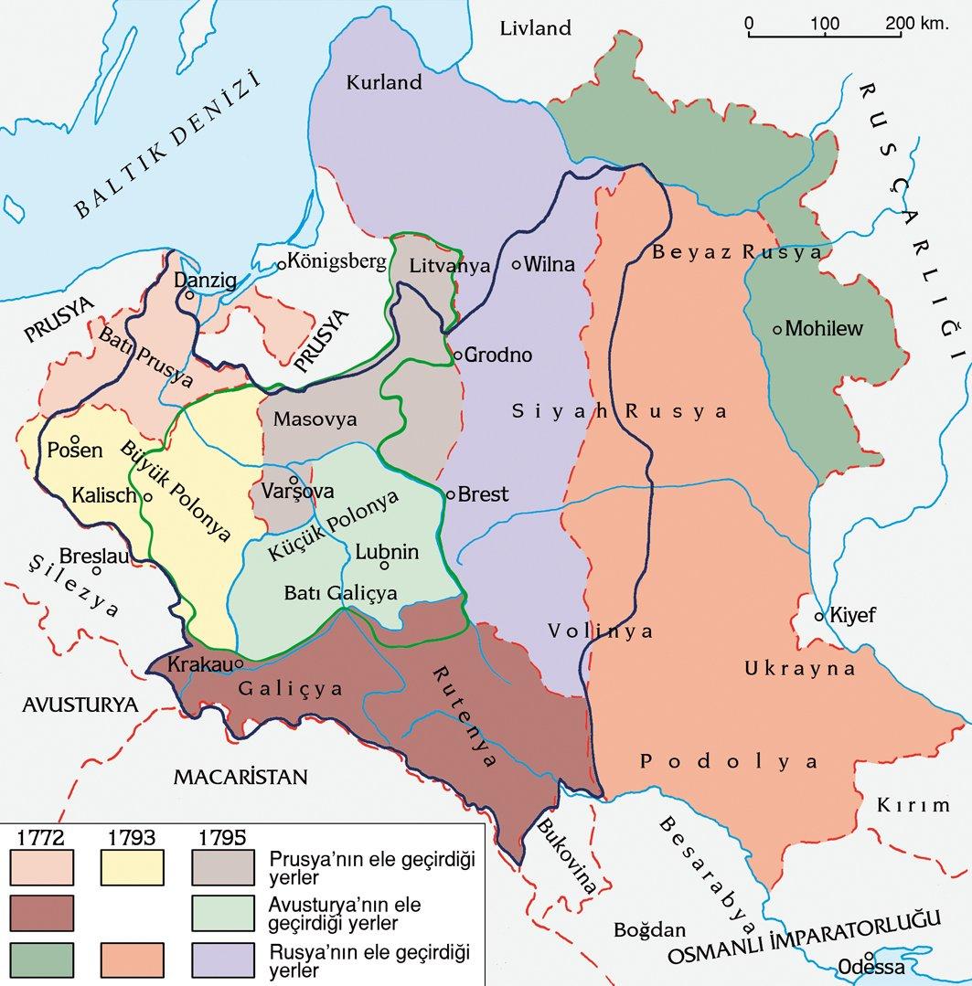 Polonya’nın parçalanması 1772-1795