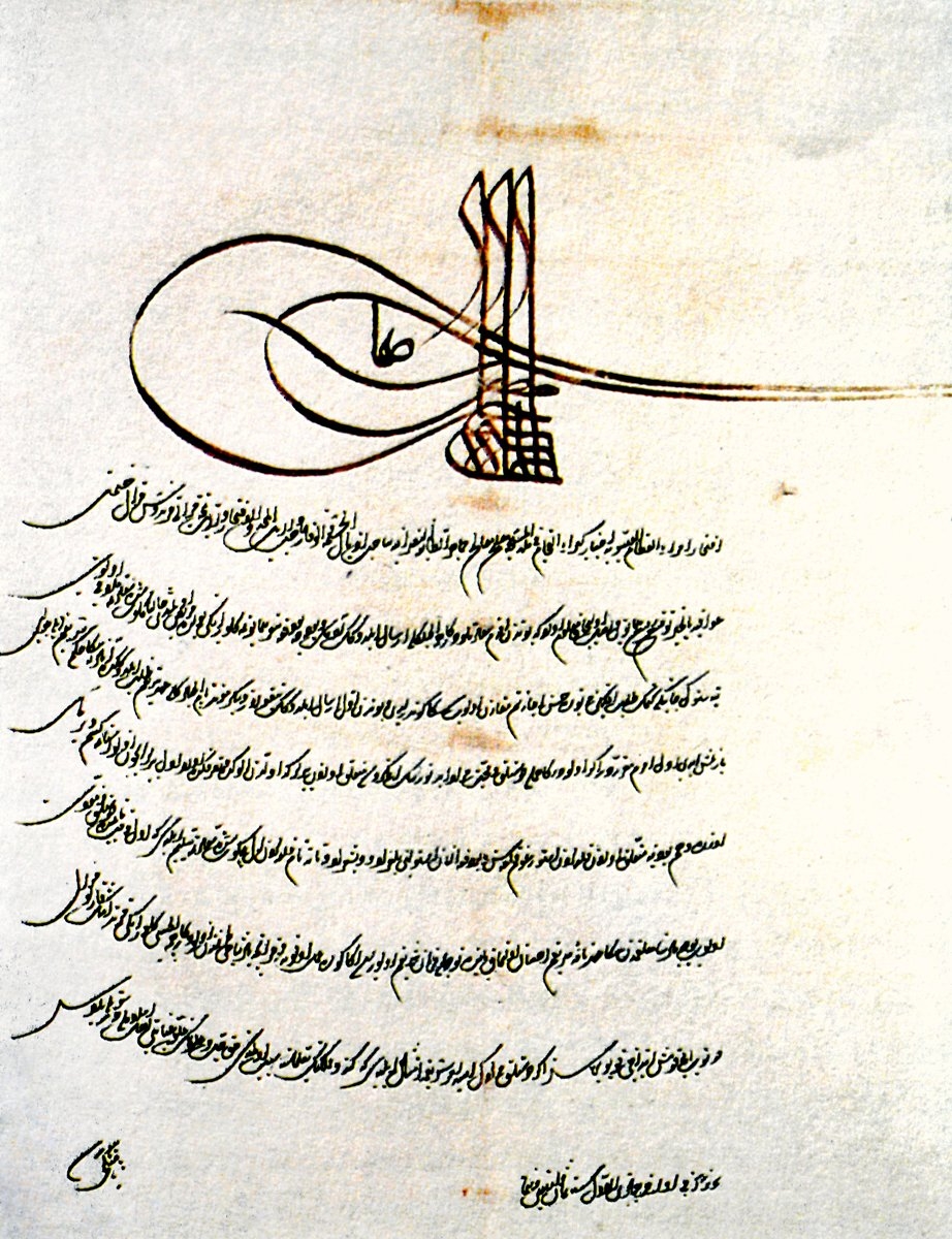 Kanûnî Sultan Süleyman’ın Kral I. Ferdinand’a gönderdiği 1541 tarihli bir mektubu(Haus-, Hof- und Staatsarchiv – Viyana)