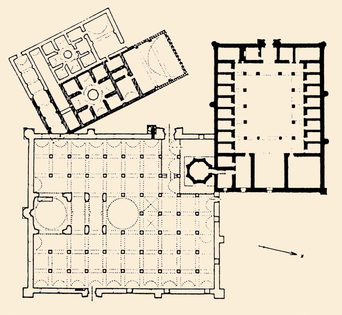 Huand Hatun Külliyesi’nin planı