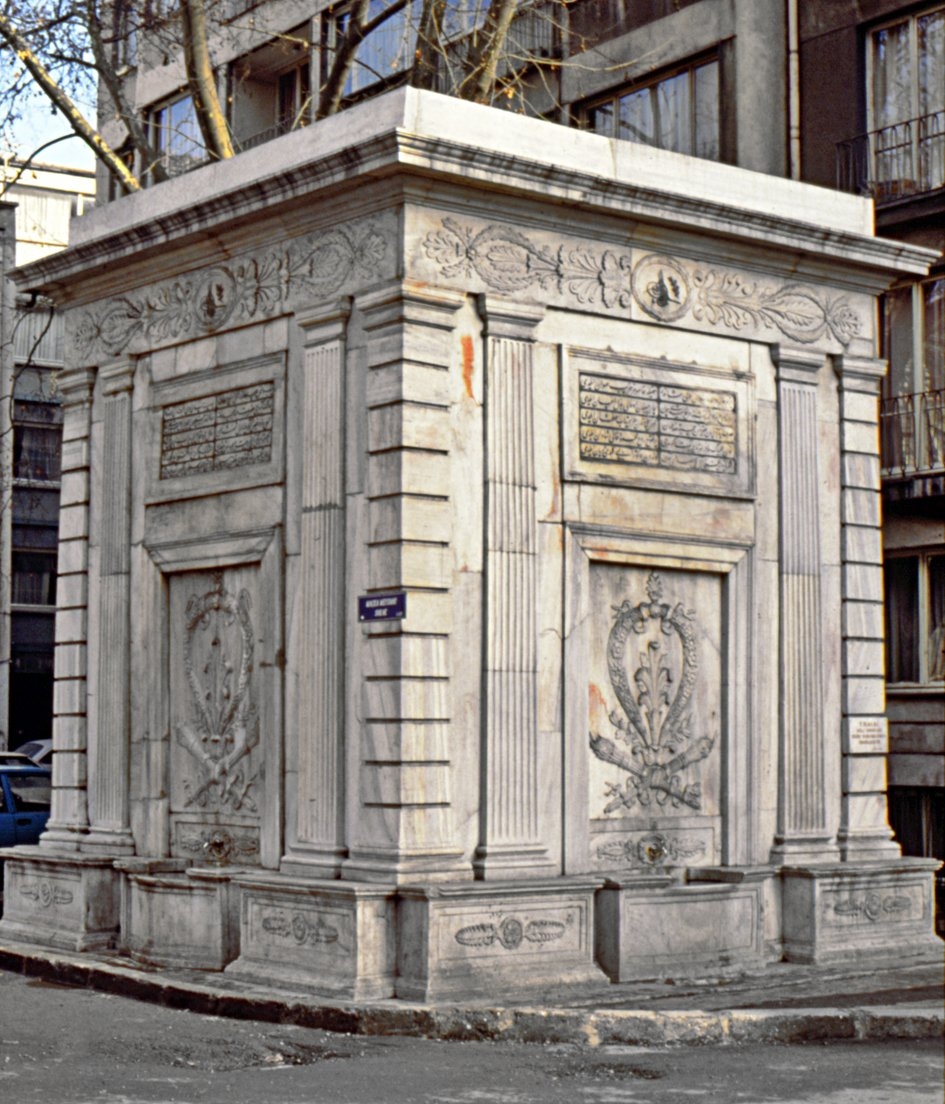 Maçka’daki Bezmiâlem Vâlide Sultan Çeşmesi – Beşiktaş/İstanbul