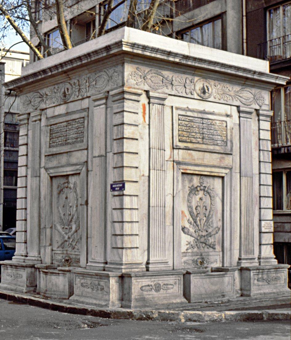 Maçka’daki Bezmiâlem Vâlide Sultan Çeşmesi – Beşiktaş/İstanbul