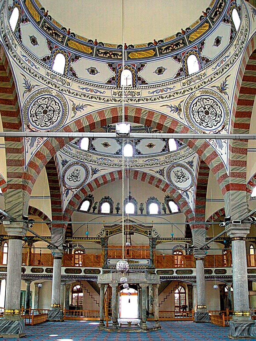 Kütahya Ulucamii’nin harim kısmından bir görünüş