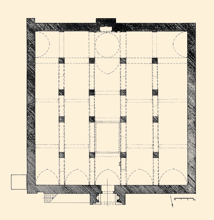 Yukarı Develi Ulucamii’nin planı