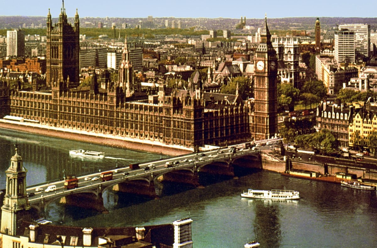 Londra’da parlamento binası – İngiltere