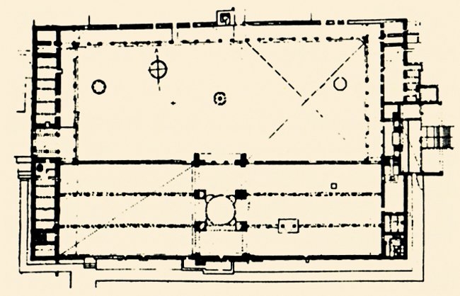 Şam Ulucamii’nin planı