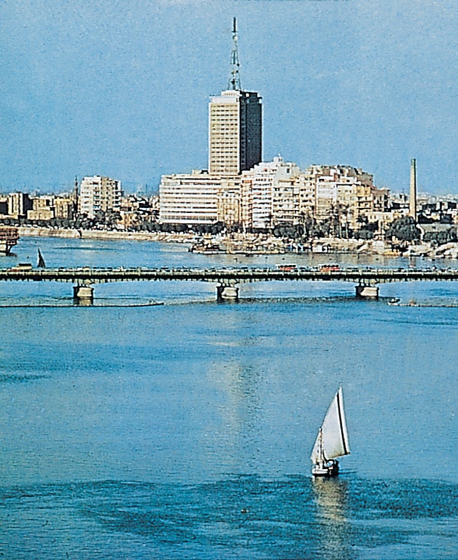 Nil nehrinden bir görünüş