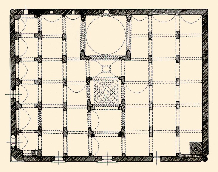 Erzurum Ulucamii’nin planı