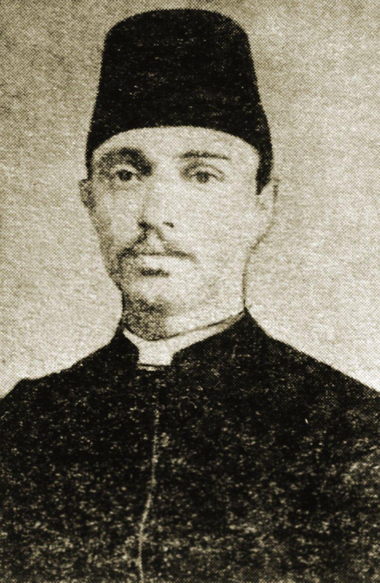Müştakzâde Edhem Efendi gençlik yıllarında