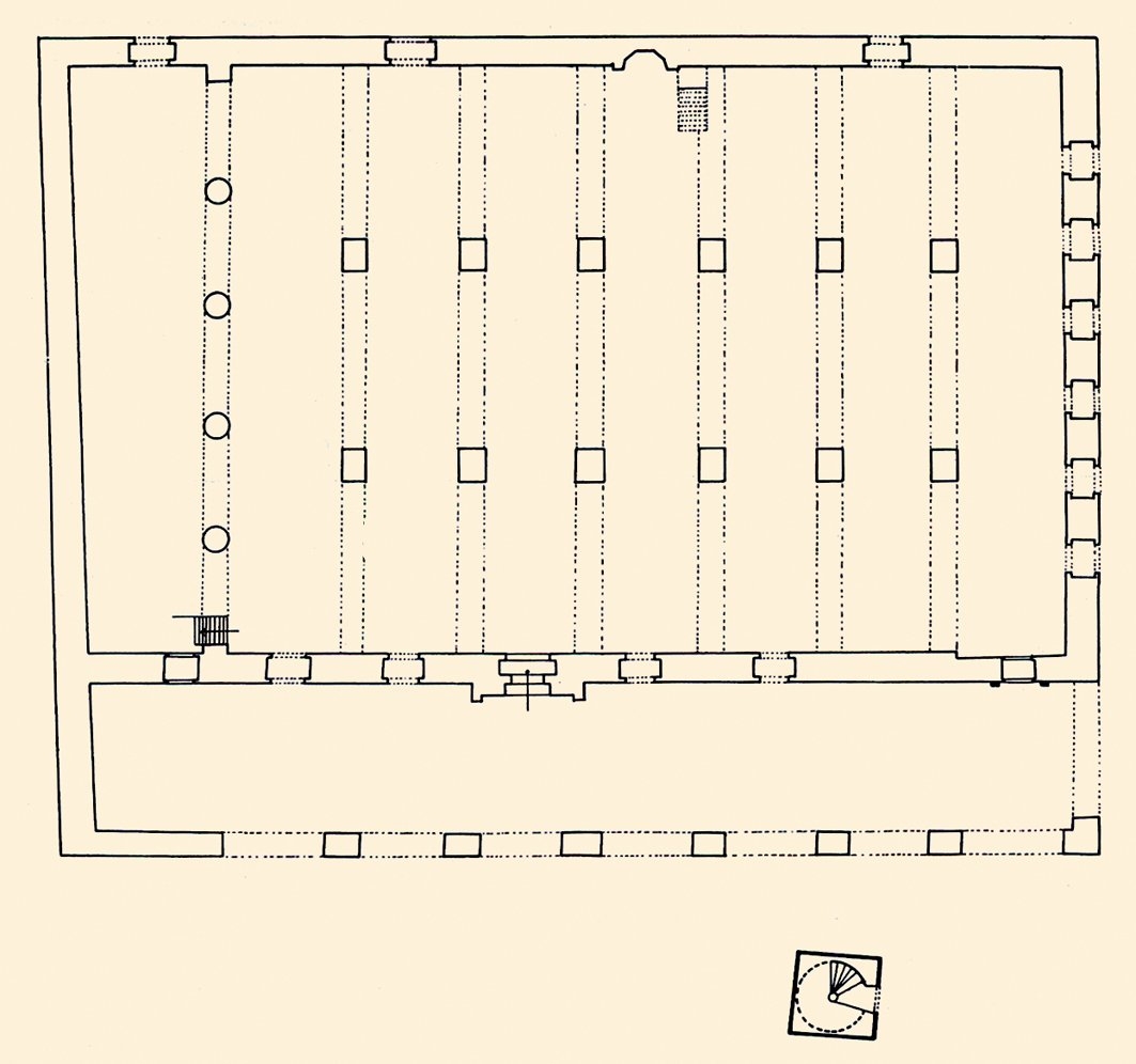 Maraş Ulucamii’nin planı