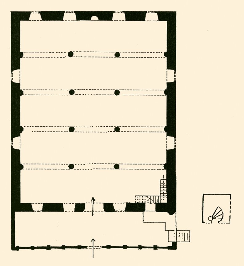 Aşağı Develi Ulucamii’nin planı