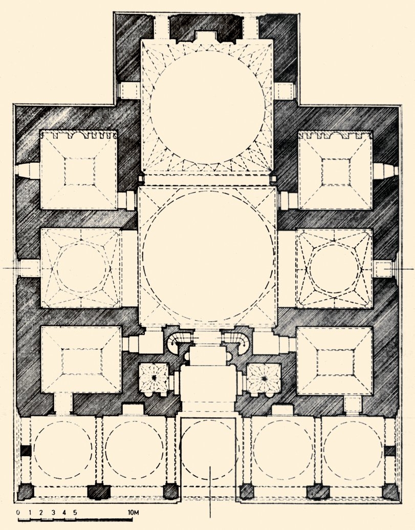 Bursa Yıldırım Camii’nin planı