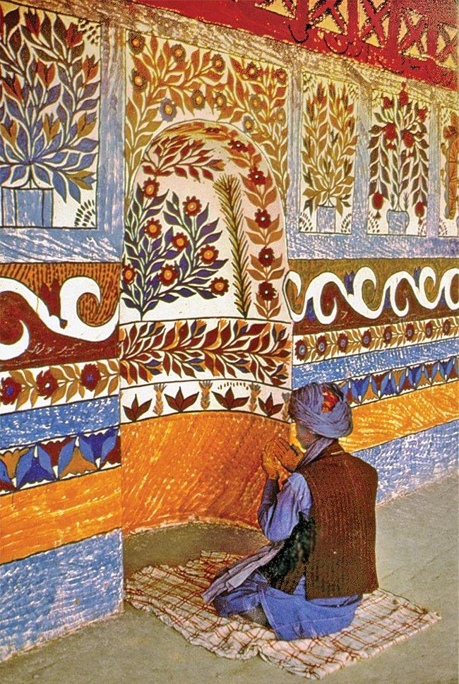 Afganistan’da bir köy camisi