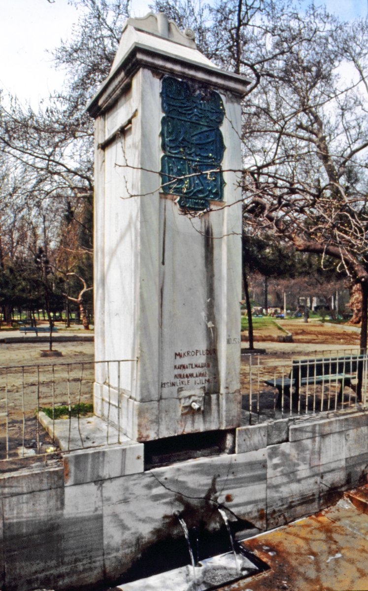 Beykoz çayırında İshak Ağa tarafından yaptırılan çeşme