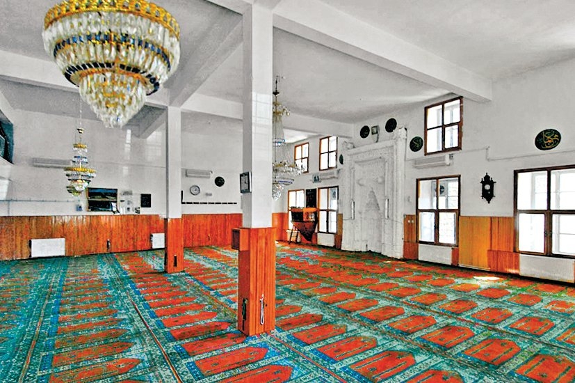 Ermenek Ulucamii’nin harim kısmından bir görünüş