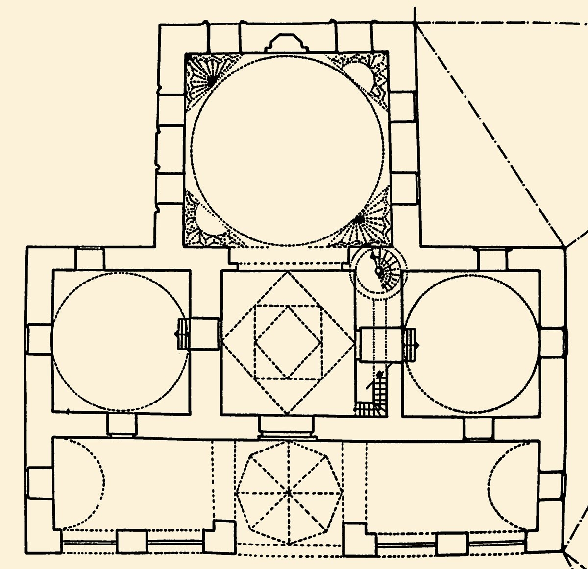 Fîruz Bey Camii’nin planı