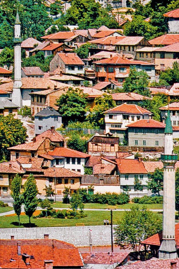 Saraybosna’dan bir görünüş