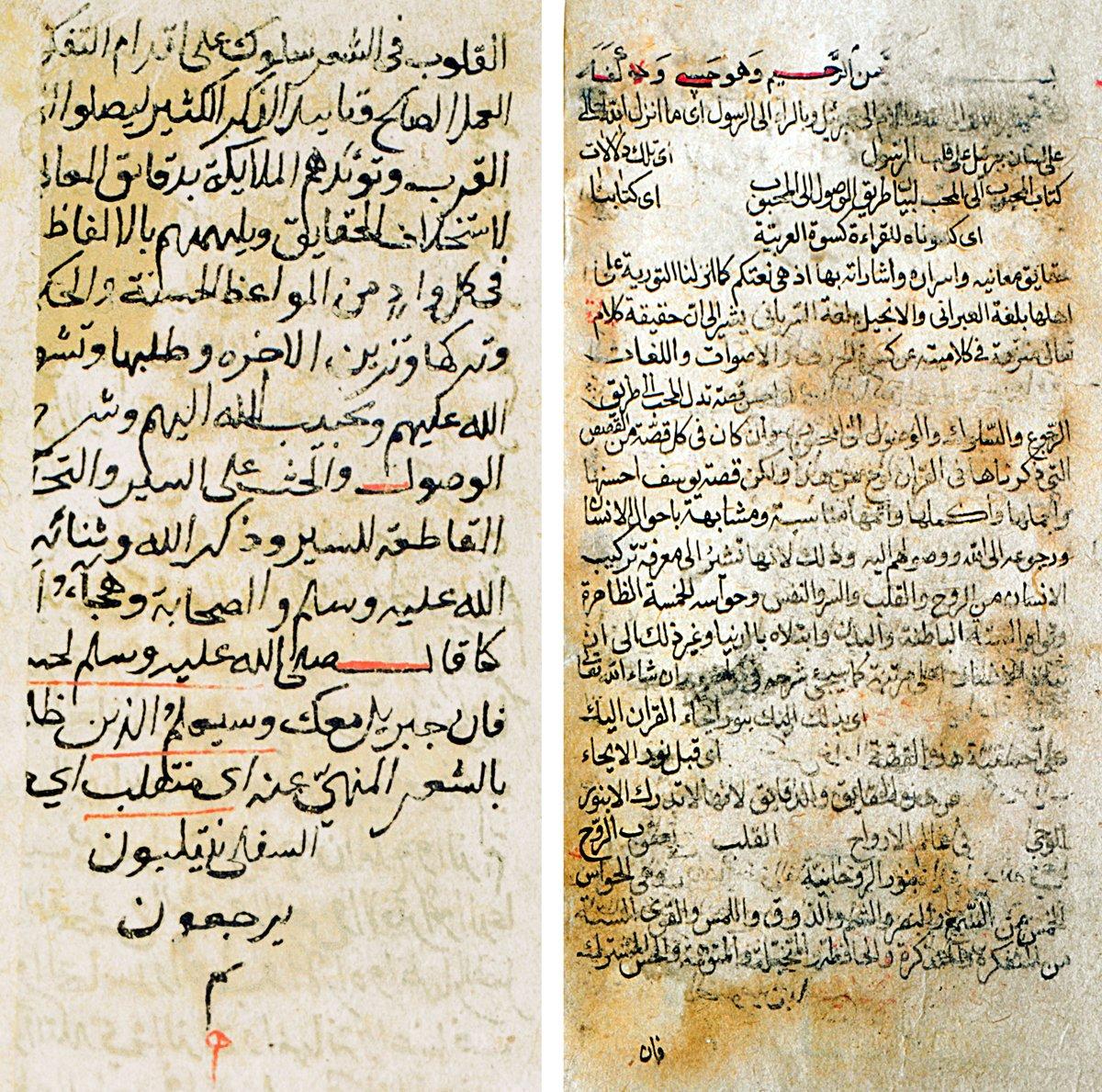 Baḥrü’l-ḥaḳāʾiḳ ve’l-meʿânî’nin ilk ve son sayfası (Süleymaniye Ktp., Hasan Hüsnü Paşa, nr. 37)